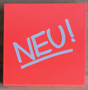 Neu! – 50! - New 5 LP Box Set 2022 Grönland Europe Import Vinyl, Stencil & Picturebook- Krautrock / Experimental / Electronic - Shuga Records