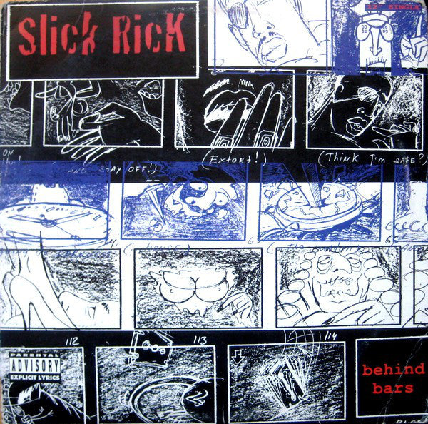 Slick Rick ‎– Behind Bars (1994_ - New Vinyl 12" Single USA 2005 Reissue - Hip Hop - Shuga Records