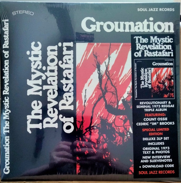 Count Ossie & The Mystic Revelation Of Rastafari – Grounation (1973) - New 3 LP Record Soul Jazz UK Import Vinyl & Download - Roots Reggae - Shuga Records