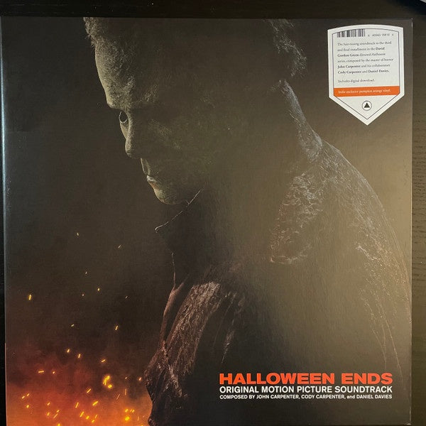 John Carpenter Cody Carpenter and Daniel Davies: Halloween Ends OST –  Sacred Bones Records