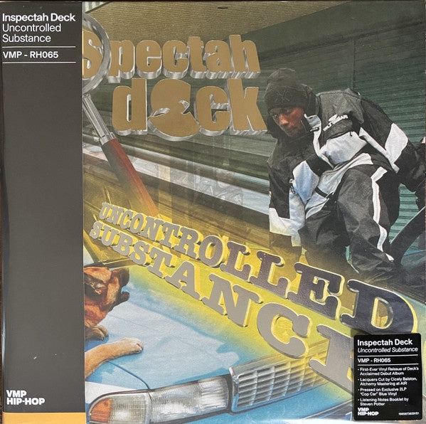 Inspectah Deck – Uncontrolled Substance (1999) - New 2 LP Record