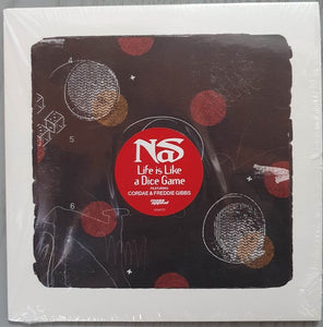 Nas – Life is Like a Dice Game - New 7" Single 2023 Mass Appeal Vinyl - Hip Hop - Shuga Records