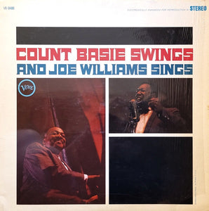 Count Basie / Joe Williams – Count Basie Swings And Joe Williams Sings (1964) - VG LP Record 1974 Verve USA Stereo Vinyl - Jazz / Big Band / Swing - Shuga Records