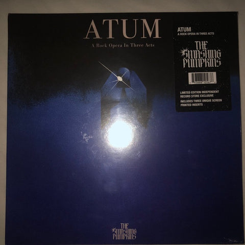 The Smashing Pumpkins – ATUM - A Rock Opera In Three Acts - New 4 LP Record 2023 Martha's Music Vinyl & 3 Unique Screen Printed Inserts - Alternative Rock / Indie Rock