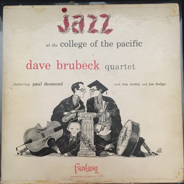 Dave Brubeck Quartet Featuring Paul Desmond – Jazz At The College Of The  Pacific - VG 10