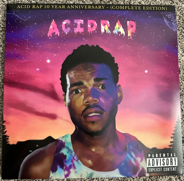 Chance The Rapper - Acid Rap (2013) 10 Year Anniversary (Complete Edition) - Mint- 2 LP Record 2023 Self-released USA Black Vinyl - Hip Hop