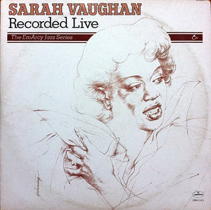 Sarah Vaughan – Recorded Live - Mint- 2 LP Record 1977 Mercury EmArcy USA Promo Vinyl - Jazz / Bop / Swing - Shuga Records