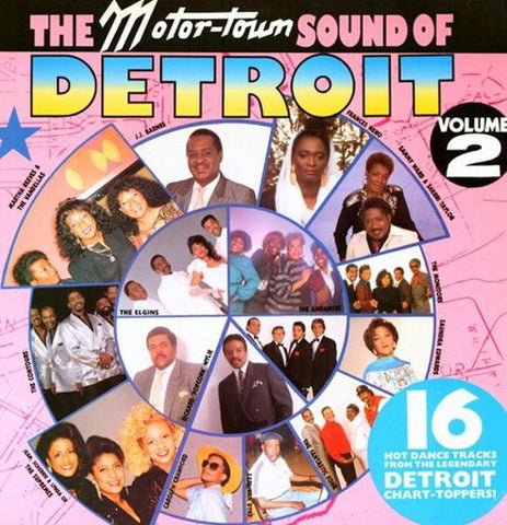 Various – The Motor-Town Sound Of Detroit Volume 2 - New LP Record 1990 Motorcity UK Vinyl - Soul / Funk / Disco
