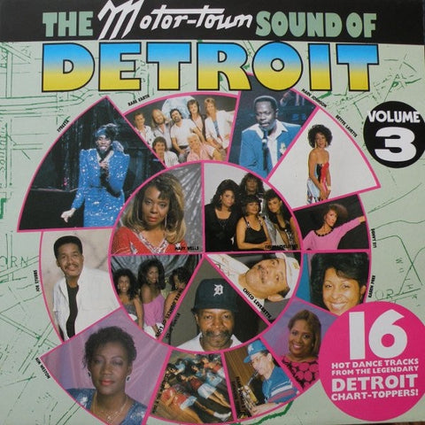 Various – The Motor-Town Sound Of Detroit Volume 3 - New LP Record 1990 Motorcity UK Vinyl - Soul / Funk / Disco