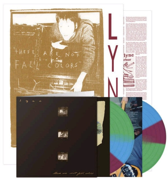 Lync – These Are Not Fall Colors - Mint- 2 LP Record 2023 Suicide Squeeze  180 gram Twist Colored Vinyl - Indie Rock / Emo / Post-Hardcore / Emo