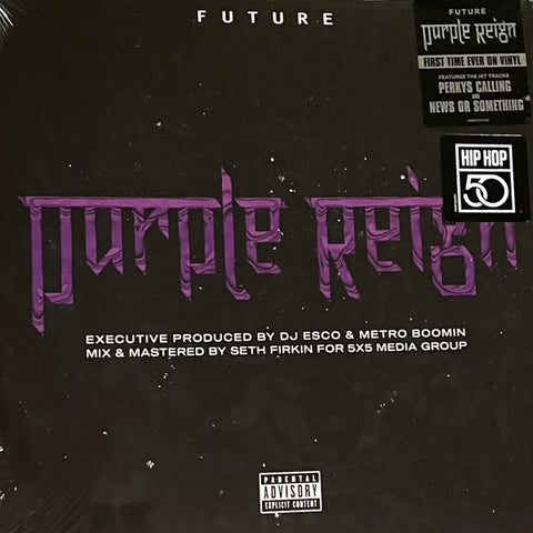 Future – Purple Reign (2016) - New LP Record 2023 Freebandz Vinyl - Trap / Hip Hop