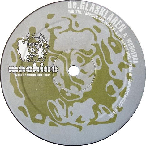 De.Glasklaren – Wonderba / Cold Dayz - New 12" Single Record 2000 Machine Germany Vinyl - Drum n Bass - Shuga Records