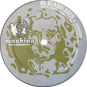 De.Glasklaren – Wonderba / Cold Dayz - New 12" Single Record 2000 Machine Germany Vinyl - Drum n Bass - Shuga Records