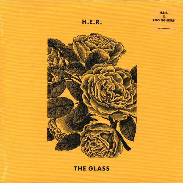 H.E.R.  / Foo Fighters - The Glass - New 7" Single Record 2023 Roswell Sony Vinyl - Rock / Pop / R&B