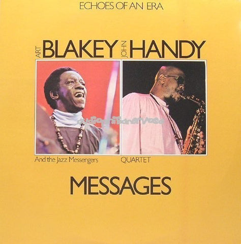 Art Blakey And The Jazz Messengers / John Handy Quartet ‎– Messages - VG 2xLp Record 1976 USA Original Vinyl - Jazz / Afro-Cuban / Hard Bop - Shuga Records