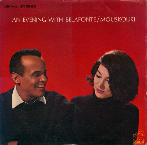 Harry Belafonte / Nana Mouskouri – An Evening With Belafonte / Mouskouri - VG+ LP Record 1965 RCA Victor USA Vinyl - Folk / Pop / Vocal