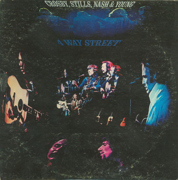 Crosby, Stills, Nash & Neil Young ‎– 4 Way Street - Mint- 2 LP Record 1971 Atlantic USA Vinyl & Insert - Classic Rock / Folk Rock - Shuga Records