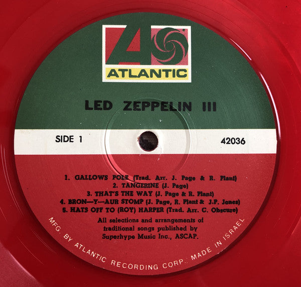 Led zeppelin vinyl high quality