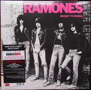 Ramones ‎– Rocket To Russia - VG+ LP Record 2011 Sire Rhino USA 180 gram Vinyl - Punk / Rock & Roll