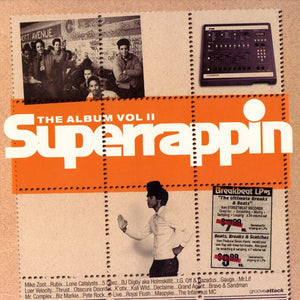 Various – Superrappin Vol. II - VG+ 3 Lp Set (German Import) 2001 - Hip Hop - Shuga Records