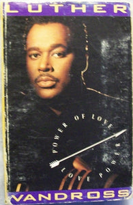 Luther Vandross  – Power Of Love / Love Power - Used Cassette Single 1991 Epic tape - Funk/Soul