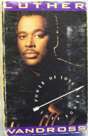 Luther Vandross  – Power Of Love / Love Power - Used Cassette Single 1991 Epic tape - Funk/Soul