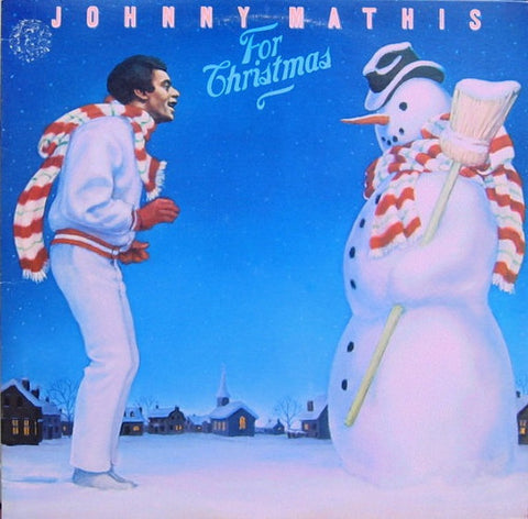 Johnny Mathis - For Christmas - Mint- LP Record 1984 Columbia USA Vinyl - Holiday / Pop Vocal - Shuga Records