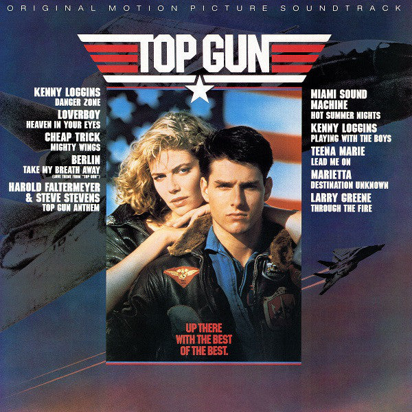 Various ‎– Top Gun (Original Motion Picture) - VG+ LP Record 1986 Columbia USA Vinyl - Soundtrack - Shuga Records