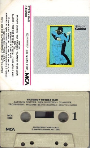 Steely Dan – Gaucho - Used Cassette 1980 MCA Tape - Rock - Shuga Records