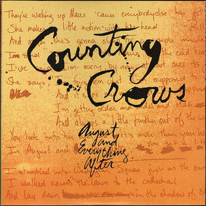 Counting Crows - August And Everything After (1993) - Mint- 2 LP Record 2012 Analogue Productions USA 200 gram Audiophile Vinyl - Alternative Rock / Pop Rock