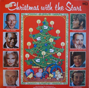 Various – Christmas With The Stars - VG+ LP Record USA Vinyl - Holiday / Pop - Shuga Records