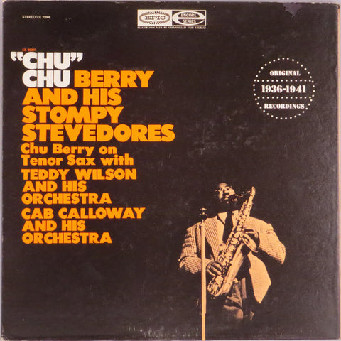 Chu Berry And His Stompy Stevedores - "Chu" - VG+ LP Record 1974 Columbia Import France Original Vinyl - Jazz - Shuga Records