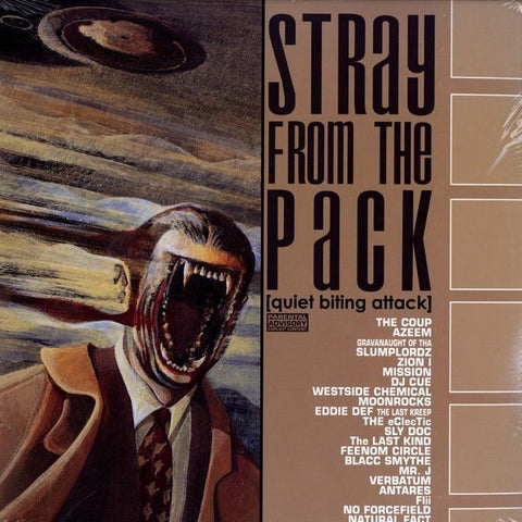 Various – Stray From The Pack (Quiet Biting Attack) - Mint- 2 LP Record 2000 Stray USA Vinyl - Hip Hop