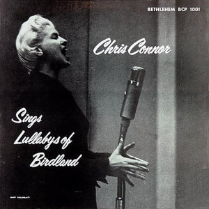 Chris Connor ‎– Sings Lullabys Of Birdland - VG 10" Lp Record 1954 Bethlehem USA Vinyl - Jazz Vocal - Shuga Records