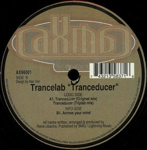 Trancelab – Tranceducer - New 12" Single 1996 Axma Belgium Vinyl - Trance