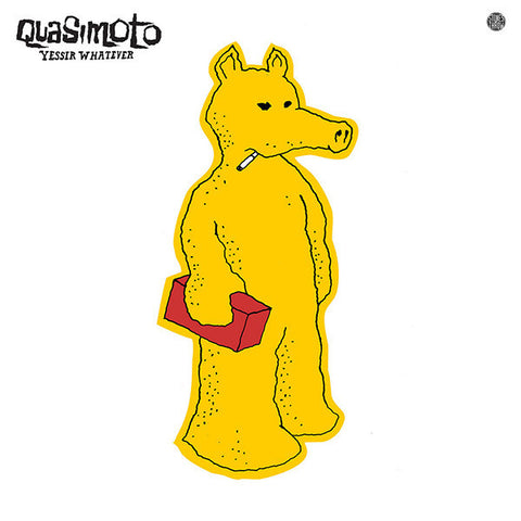 Quasimoto - Yessir Whatever  - New Vinyl 2013 Stones Throw 'Peel Away' Lord-Quas sticker on Cover, LP + Bonus 45. Unrelease and Rare cuts  from Quas and the Beat Konducta - Rap / HipHop - Shuga Records