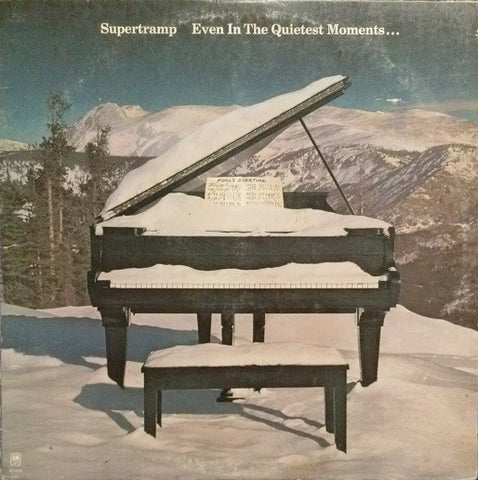 Supertramp ‎– Even In The Quietest Moments... - VG+ LP Record 1977 A&M USA Vinyl - Prog Rock / Pop Rock - Shuga Records