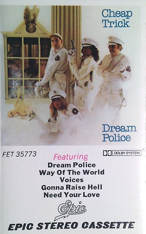 Cheap Trick – Dream Police -Used Cassette 1979 Epic Tape- Rock