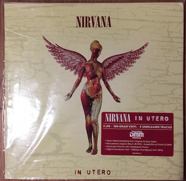 NIRVANA IN UTERO LPアナログ レコード - レコード