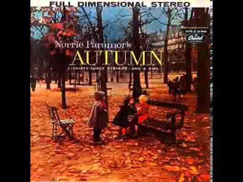 Norrie Paramor His Strings And Orchestra – Autumn - VG+ LP Record 1959 Capitol USA Mono Vinyl - Jazz / Space-Age - Shuga Records