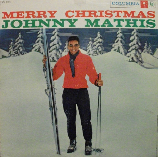 Johnny Mathis – Merry Christmas - VG+ LP Record 1958 Columbia USA 6 Eye Label Vinyl - Holiday / Vocal / Pop - Shuga Records