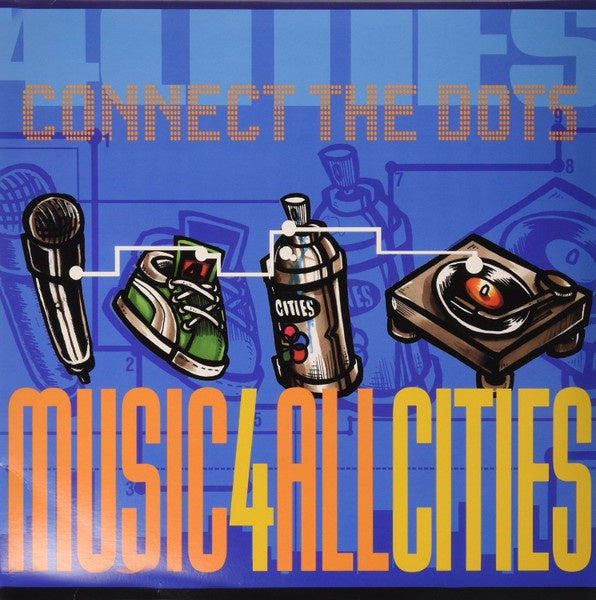 Various – Connect The Dots: Music 4 All Cities - VG+ 2 LP Record 1999 Concentrated Ground Control USA Vinyl - Hip Hop