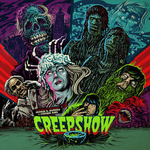 John Harrison - Creepshow - New Vinyl Record 2015 on 180 Gram Purple Vinyl (Harrison also scored "Day of the Dead" & "Tales from the Darkside") - Soundtrack