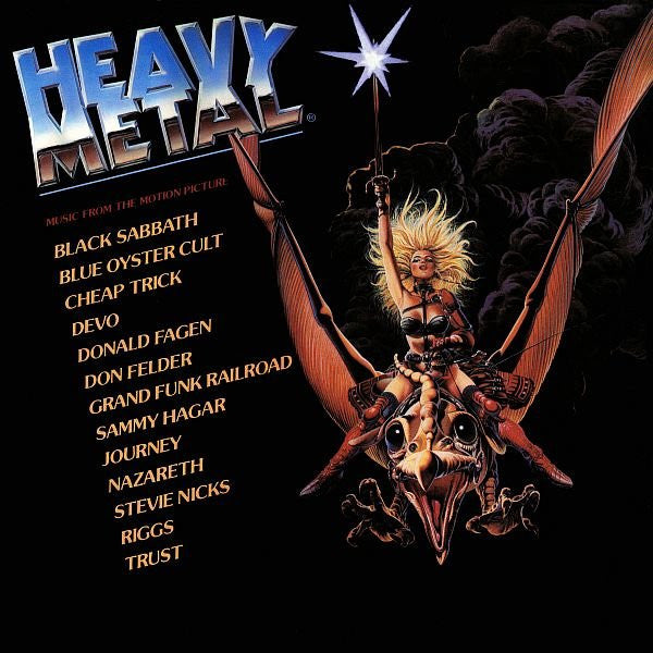 Various – Heavy Metal - Music From The Motion Picture - VG+ 2 LP Record 1981 Asylum Full Moon USA Vinyl - Soundtrack / Hard Rock - Shuga Records