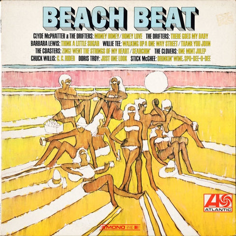 Various – Beach Beat - VG+ LP Record 1976 Atlantic USA Mono Vinyl - Soul / Rhythm & Blues / Funk - Shuga Records