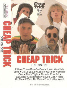 Cheap Trick – One On One - Used Cassette 1982 Epic Tape - Rock