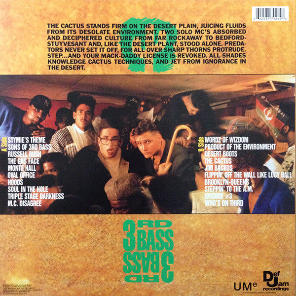 3rd Bass vinyl rap retailer record