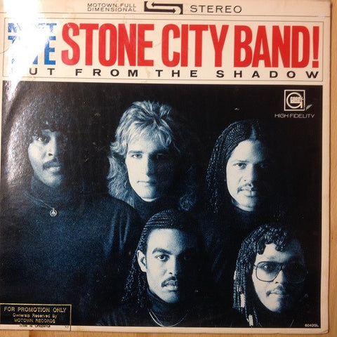 Stone City Band – Meet The Stone City Band! - Out From The Shadow - Mint- LP Record 1983 Gordy USA Promo Vinyl - Funk / Disco - Shuga Records