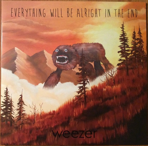 Weezer – Everything Will Be Alright In The End - Mint- LP Record 2014 Republic 180 gram Vinyl - Alternative Rock / Garage Rock / Indie Rock