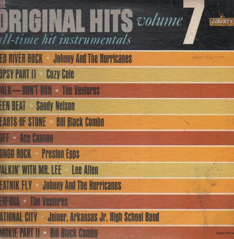 Various – The Original Hits Volume 7 - VG+ LP Record 1963 Liberty USA Vinyl - Rock / Pop Rock